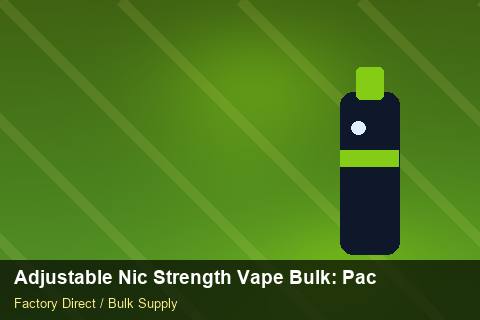 Adjustable Nic Strength Vape Bulk — Adjustable Nic Strength Vape Bulk: Packaging Standards — Artwork Specs photo 2