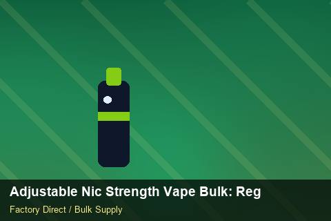 Adjustable Nic Strength Vape Bulk — Adjustable Nic Strength Vape Bulk: Regulatory Update — Artwork Specs photo 2