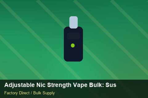 Adjustable Nic Strength Vape Bulk — Adjustable Nic Strength Vape Bulk: Sustainability — Artwork Specs photo 2