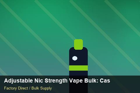 Adjustable Nic Strength Vape Bulk — Adjustable Nic Strength Vape Bulk: Case Studies — Artwork Specs photo 1