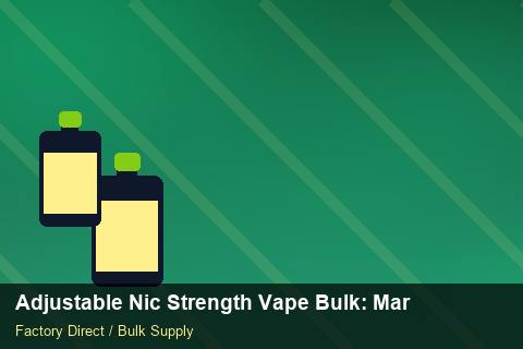 Adjustable Nic Strength Vape Bulk — Adjustable Nic Strength Vape Bulk: Margin Calculator — Artwork Specs photo 1