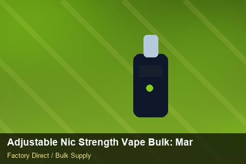 Adjustable Nic Strength Vape Bulk — Adjustable Nic Strength Vape Bulk: Margin Calculator — Artwork Specs photo 2