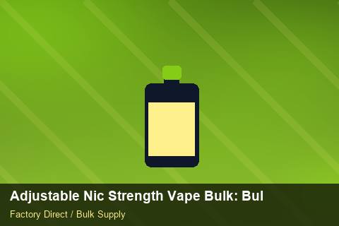 Adjustable Nic Strength Vape Bulk — Adjustable Nic Strength Vape Bulk: Bulk Supplier Guide — Carton Printing photo 2