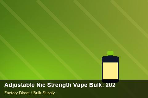 Adjustable Nic Strength Vape Bulk — Adjustable Nic Strength Vape Bulk: 2026 Buyer's Handbook — Carton Printing photo 1