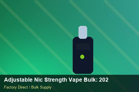 Adjustable Nic Strength Vape Bulk — Adjustable Nic Strength Vape Bulk: 2026 Buyer's Handbook — Carton Printing photo 2