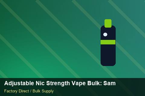 Adjustable Nic Strength Vape Bulk — Adjustable Nic Strength Vape Bulk: Sample Policy — Carton Printing photo 1