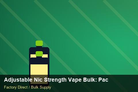 Adjustable Nic Strength Vape Bulk — Adjustable Nic Strength Vape Bulk: Packaging Standards — Carton Printing photo 1