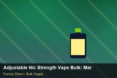 Adjustable Nic Strength Vape Bulk — Adjustable Nic Strength Vape Bulk: Market Trends 2026 — Carton Printing photo 1