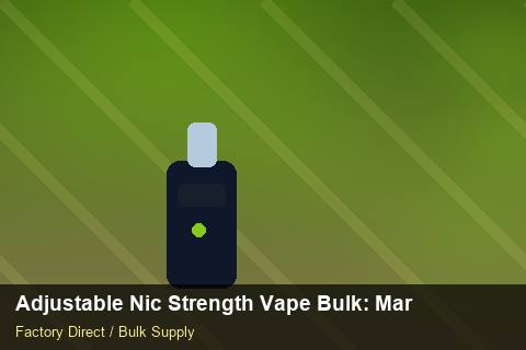 Adjustable Nic Strength Vape Bulk — Adjustable Nic Strength Vape Bulk: Market Trends 2026 — Carton Printing photo 2