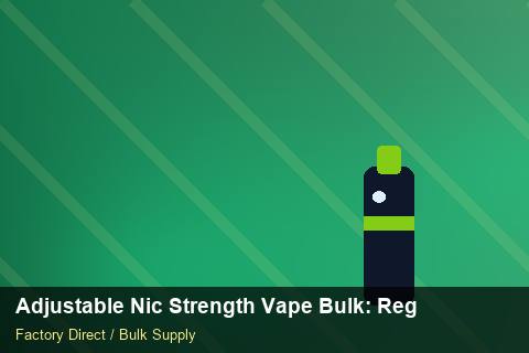 Adjustable Nic Strength Vape Bulk — Adjustable Nic Strength Vape Bulk: Regulatory Update — Carton Printing photo 2