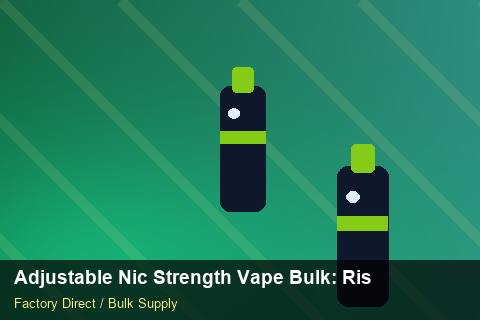Adjustable Nic Strength Vape Bulk — Adjustable Nic Strength Vape Bulk: Risk Management — Carton Printing photo 1
