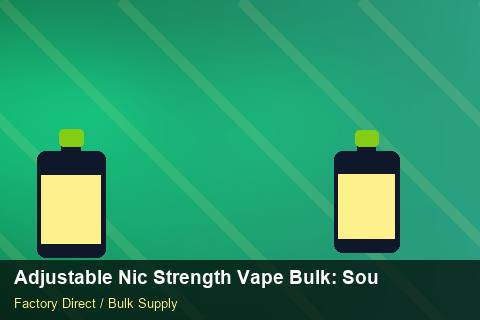 Adjustable Nic Strength Vape Bulk — Adjustable Nic Strength Vape Bulk: Sourcing Workflow — Carton Printing photo 2