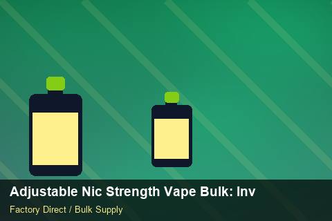 Adjustable Nic Strength Vape Bulk — Adjustable Nic Strength Vape Bulk: Inventory Management — Carton Printing photo 2