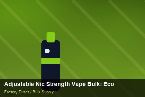 Adjustable Nic Strength Vape Bulk — Adjustable Nic Strength Vape Bulk: Eco-Friendly Materials — Carton Printing photo 2