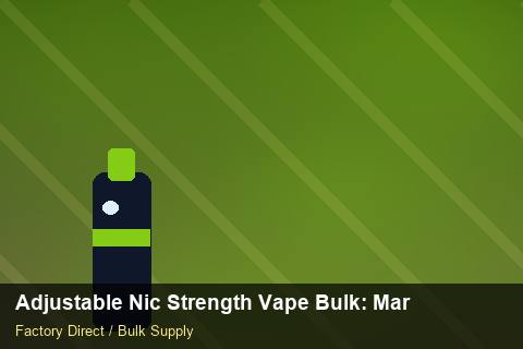 Adjustable Nic Strength Vape Bulk — Adjustable Nic Strength Vape Bulk: Market Comparison — Carton Printing photo 2