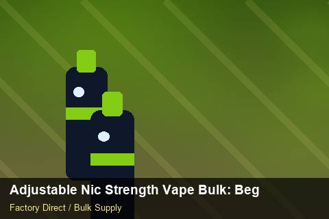 Adjustable Nic Strength Vape Bulk — Adjustable Nic Strength Vape Bulk: Beginner's Guide — Carton Printing photo 1