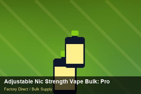 Adjustable Nic Strength Vape Bulk — Adjustable Nic Strength Vape Bulk: Procurement Checklist — Carton Printing photo 1