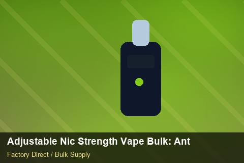 Adjustable Nic Strength Vape Bulk — Adjustable Nic Strength Vape Bulk: Anti-Counterfeit Measures — Carton Printing photo 1