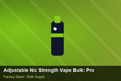 Adjustable Nic Strength Vape Bulk — Adjustable Nic Strength Vape Bulk: Product Launch Playbook — Carton Printing photo 2