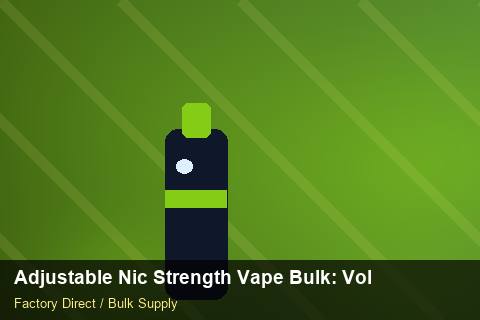 Adjustable Nic Strength Vape Bulk — Adjustable Nic Strength Vape Bulk: Volume Pricing Tiers — Barcode Setup photo 2