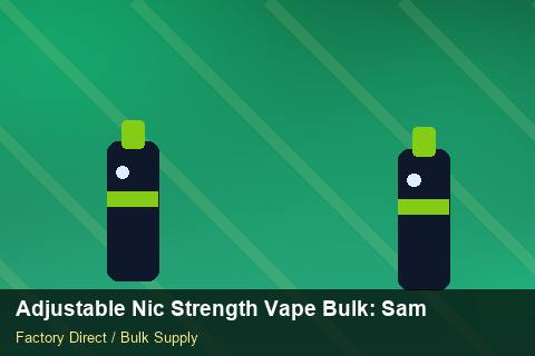 Adjustable Nic Strength Vape Bulk — Adjustable Nic Strength Vape Bulk: Sample Policy — Barcode Setup photo 1
