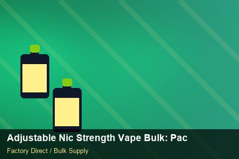 Adjustable Nic Strength Vape Bulk — Adjustable Nic Strength Vape Bulk: Packaging Standards — Barcode Setup photo 1