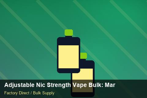 Adjustable Nic Strength Vape Bulk — Adjustable Nic Strength Vape Bulk: Market Trends 2026 — Barcode Setup photo 1