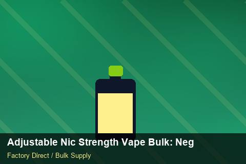 Adjustable Nic Strength Vape Bulk — Adjustable Nic Strength Vape Bulk: Negotiation Tips — Barcode Setup photo 2