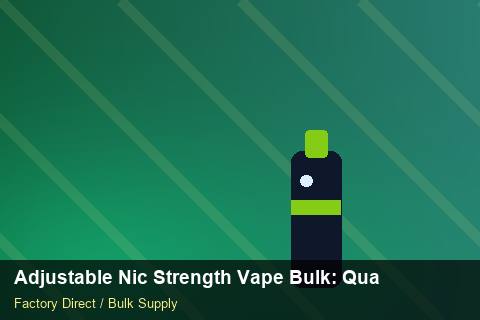 Adjustable Nic Strength Vape Bulk — Adjustable Nic Strength Vape Bulk: Quality Control Process — Barcode Setup photo 1