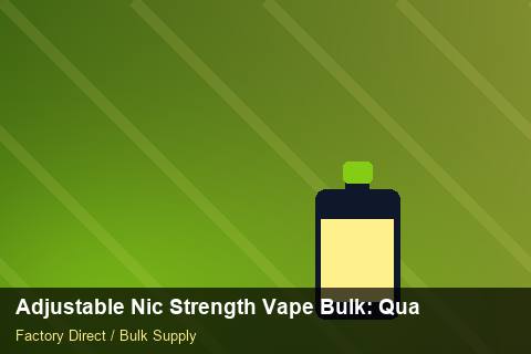 Adjustable Nic Strength Vape Bulk — Adjustable Nic Strength Vape Bulk: Quality Control Process — Barcode Setup photo 2