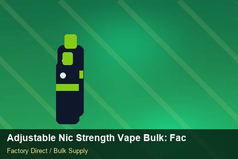 Adjustable Nic Strength Vape Bulk — Adjustable Nic Strength Vape Bulk: Factory Audit Report — Barcode Setup photo 2
