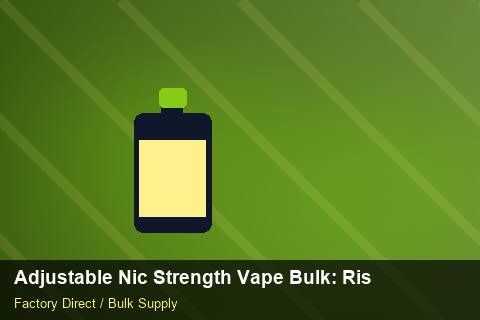 Adjustable Nic Strength Vape Bulk — Adjustable Nic Strength Vape Bulk: Risk Management — Barcode Setup photo 2