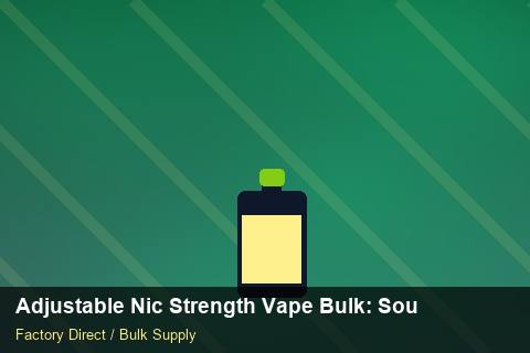 Adjustable Nic Strength Vape Bulk — Adjustable Nic Strength Vape Bulk: Sourcing Workflow — Barcode Setup photo 2