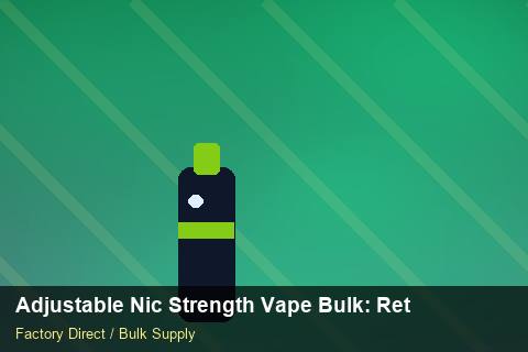 Adjustable Nic Strength Vape Bulk — Adjustable Nic Strength Vape Bulk: Returns & Warranty — Barcode Setup photo 1