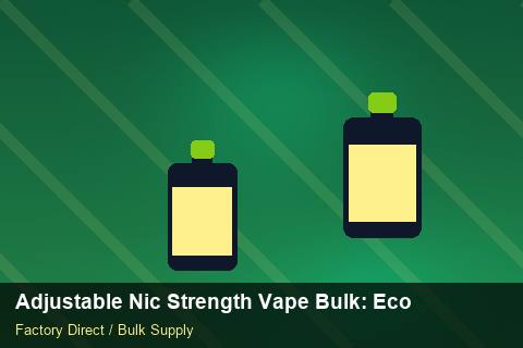 Adjustable Nic Strength Vape Bulk — Adjustable Nic Strength Vape Bulk: Eco-Friendly Materials — Barcode Setup photo 1