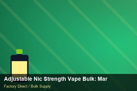 Adjustable Nic Strength Vape Bulk — Adjustable Nic Strength Vape Bulk: Margin Calculator — Barcode Setup photo 1