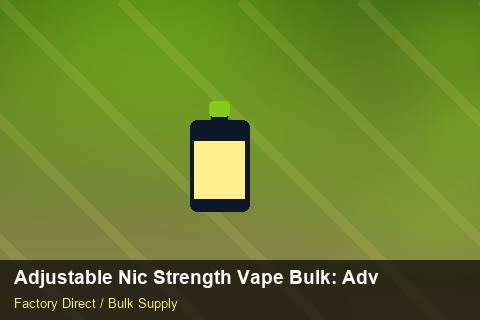 Adjustable Nic Strength Vape Bulk — Adjustable Nic Strength Vape Bulk: Advanced Sourcing — Barcode Setup photo 2