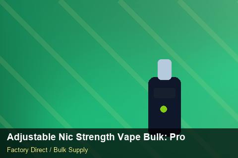 Adjustable Nic Strength Vape Bulk — Adjustable Nic Strength Vape Bulk: Procurement Checklist — Barcode Setup photo 2