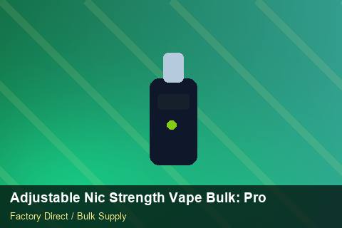 Adjustable Nic Strength Vape Bulk — Adjustable Nic Strength Vape Bulk: Product Launch Playbook — Barcode Setup photo 1
