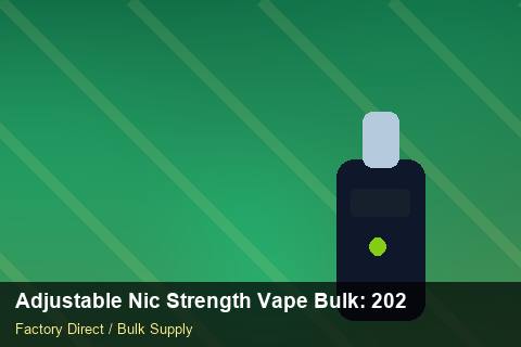 Adjustable Nic Strength Vape Bulk — Adjustable Nic Strength Vape Bulk: 2026 Buyer's Handbook — Serialisation photo 2