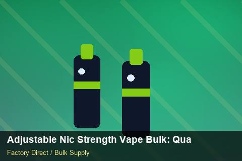 Adjustable Nic Strength Vape Bulk — Adjustable Nic Strength Vape Bulk: Quality Inspection Checklist — Serialisation photo 2