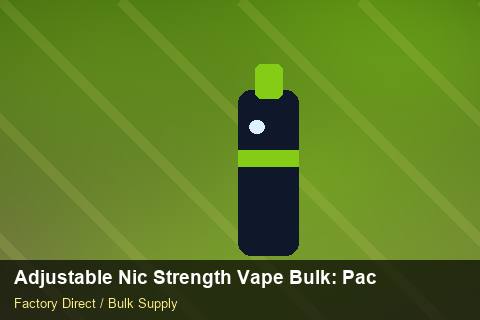Adjustable Nic Strength Vape Bulk — Adjustable Nic Strength Vape Bulk: Packaging Standards — Serialisation photo 2