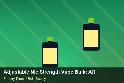 Adjustable Nic Strength Vape Bulk — Adjustable Nic Strength Vape Bulk: After-Sales Support — Serialisation photo 2