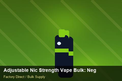 Adjustable Nic Strength Vape Bulk — Adjustable Nic Strength Vape Bulk: Negotiation Tips — Serialisation photo 1