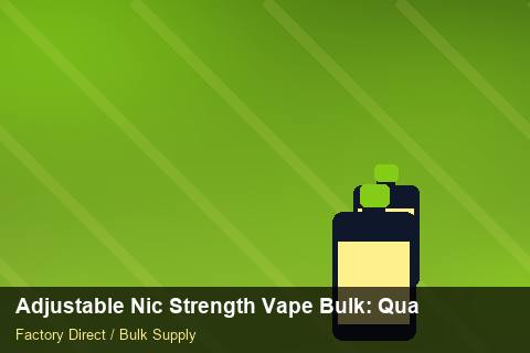 Adjustable Nic Strength Vape Bulk — Adjustable Nic Strength Vape Bulk: Quality Control Process — Serialisation photo 2