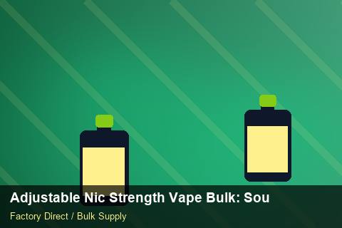 Adjustable Nic Strength Vape Bulk — Adjustable Nic Strength Vape Bulk: Sourcing Workflow — Serialisation photo 2
