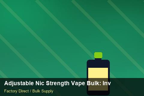 Adjustable Nic Strength Vape Bulk — Adjustable Nic Strength Vape Bulk: Inventory Management — Serialisation photo 2
