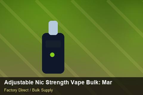 Adjustable Nic Strength Vape Bulk — Adjustable Nic Strength Vape Bulk: Margin Calculator — Serialisation photo 2