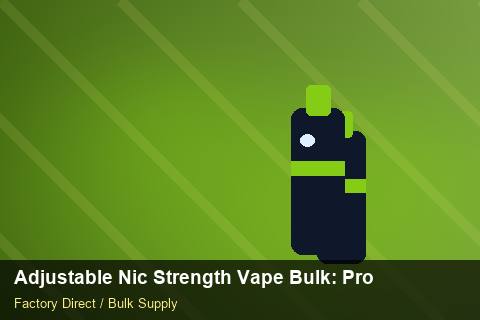Adjustable Nic Strength Vape Bulk — Adjustable Nic Strength Vape Bulk: Product Launch Playbook — Serialisation photo 2