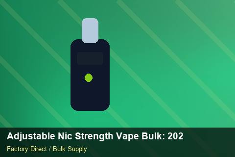 Adjustable Nic Strength Vape Bulk — Adjustable Nic Strength Vape Bulk: 2026 Buyer's Handbook — Anti-Counterfeit photo 2
